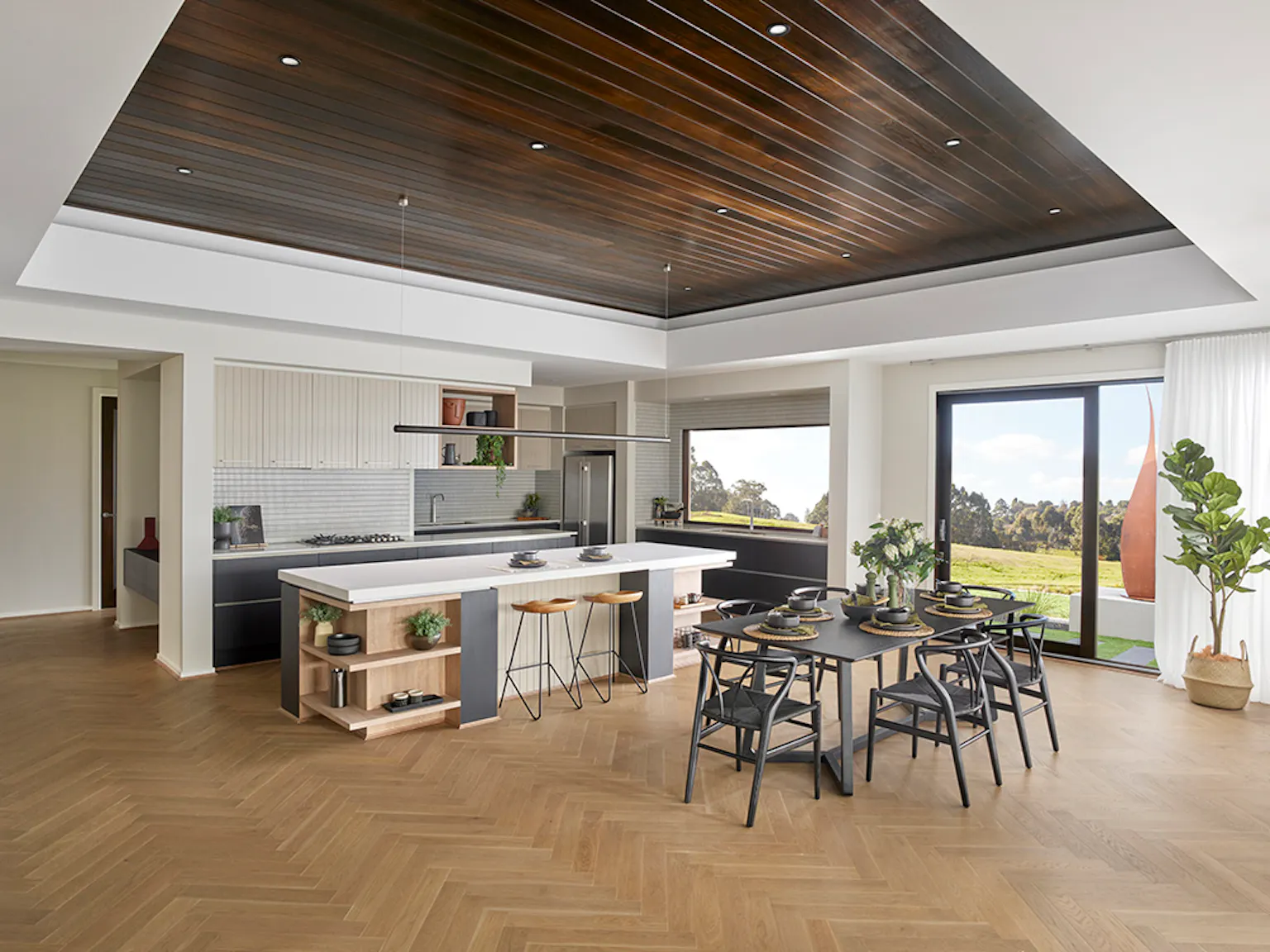 20. Make sure your open plan living space takes advantage of the best views on the block