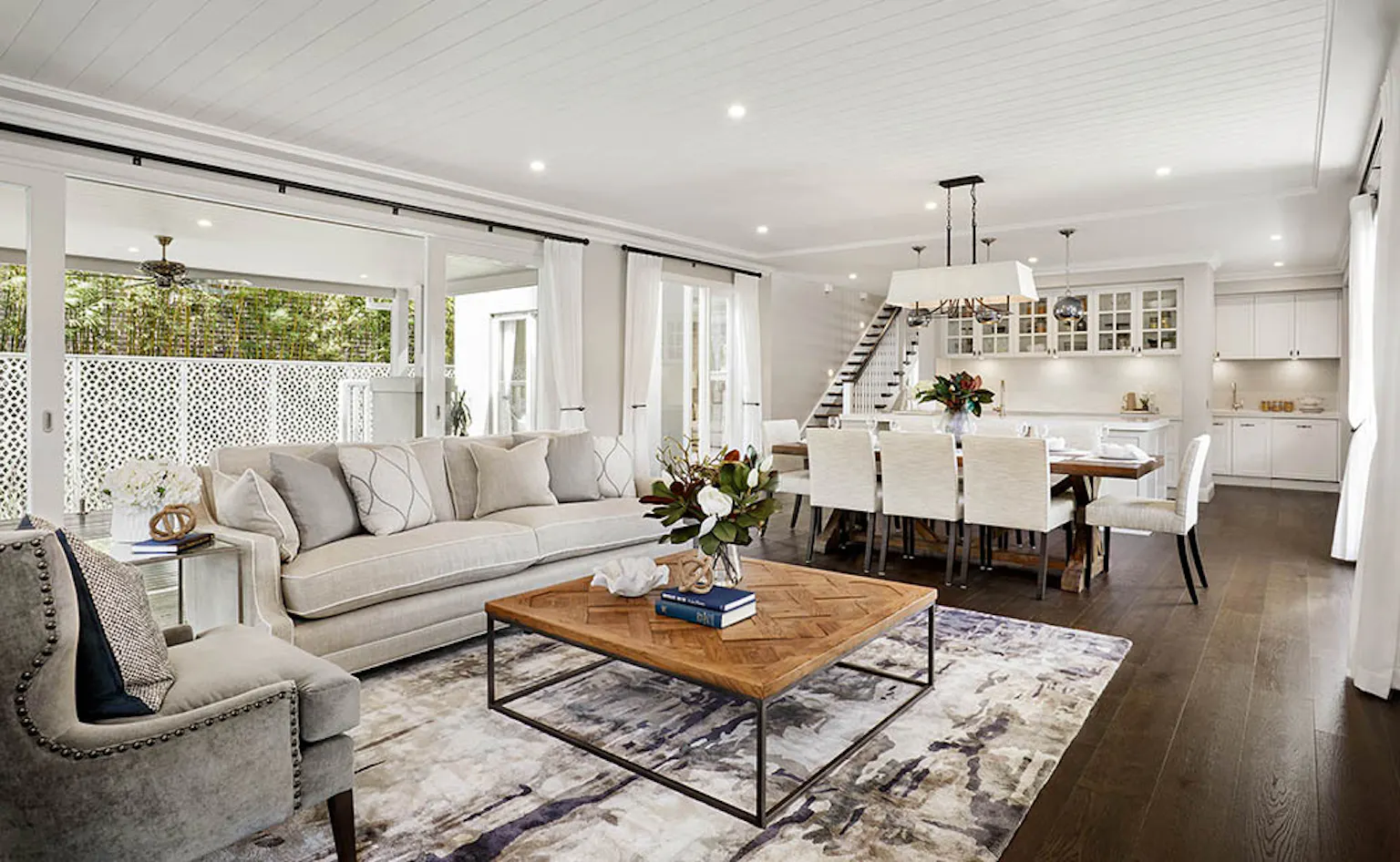 23. The Hamptons style Bayville home in Dee Why, NSW is all about combining textures