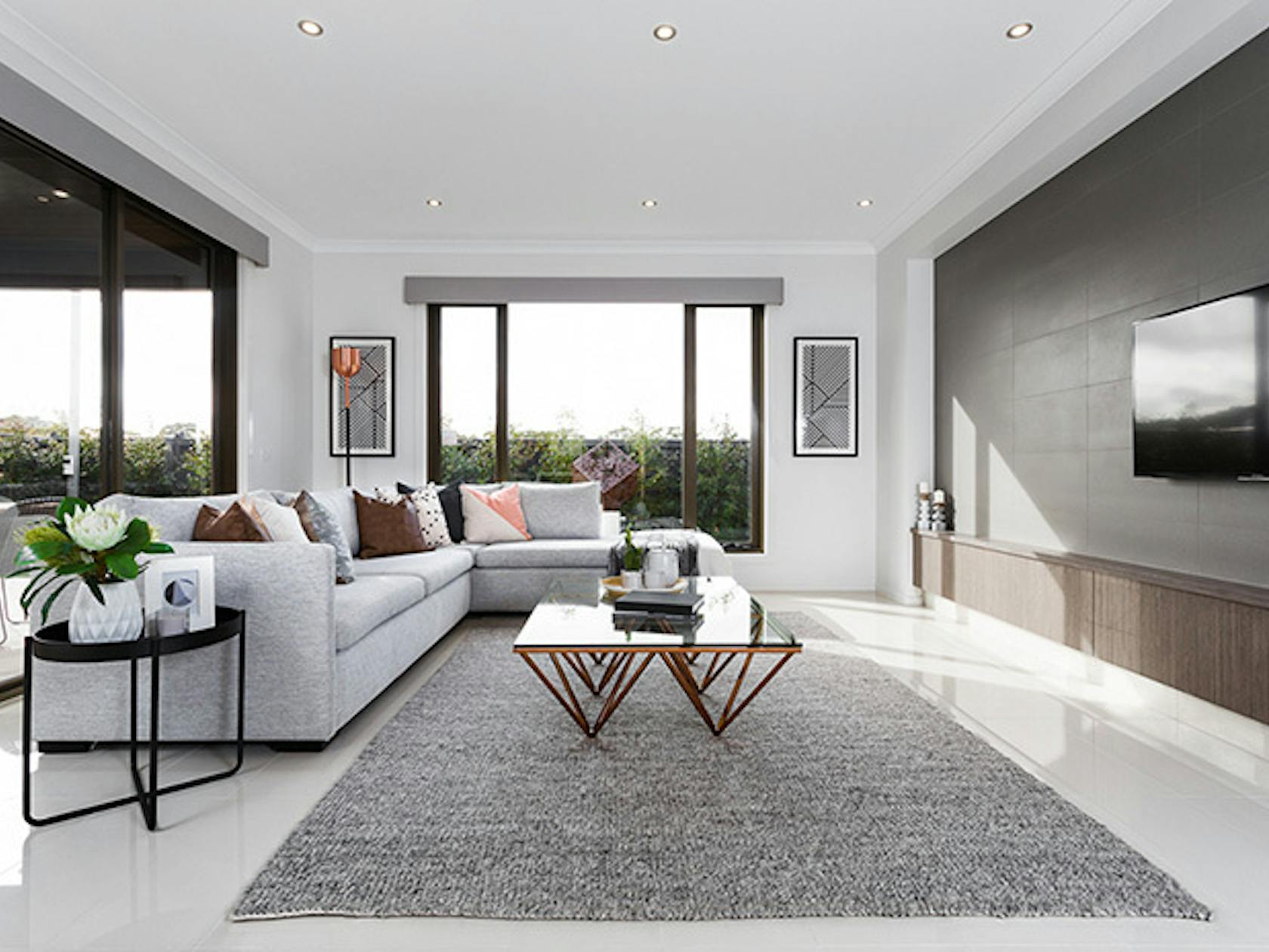 One of our favourite interior design styles delights in combining hard