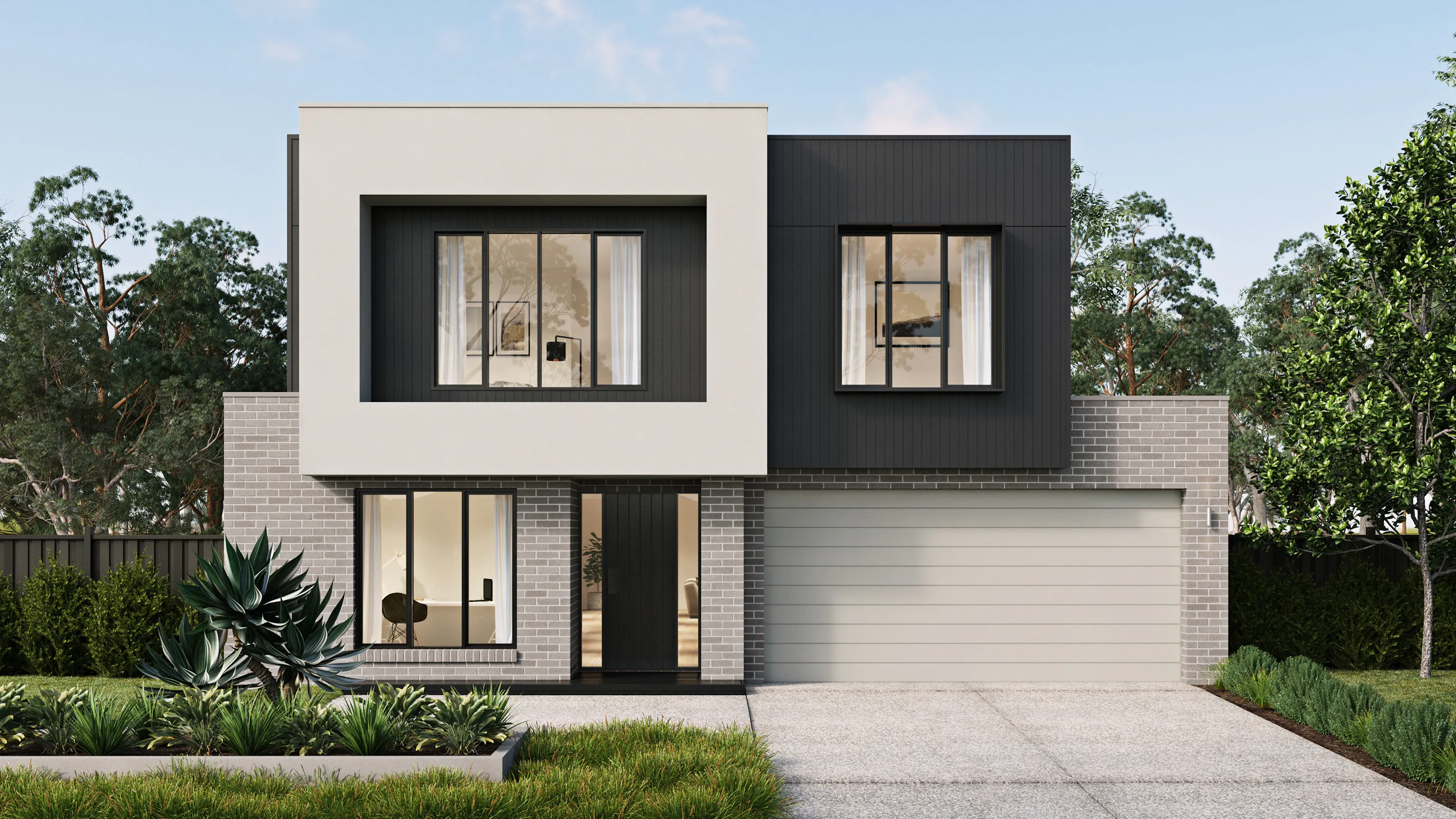 Modern facade