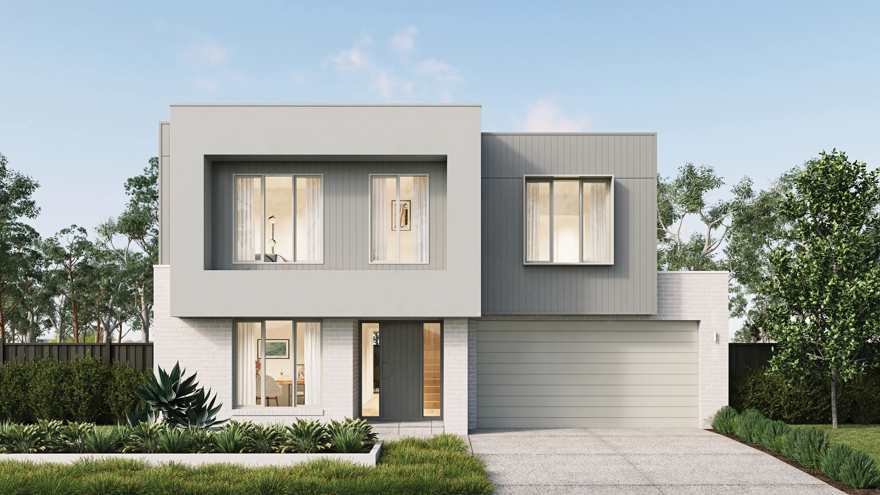 Modern facade