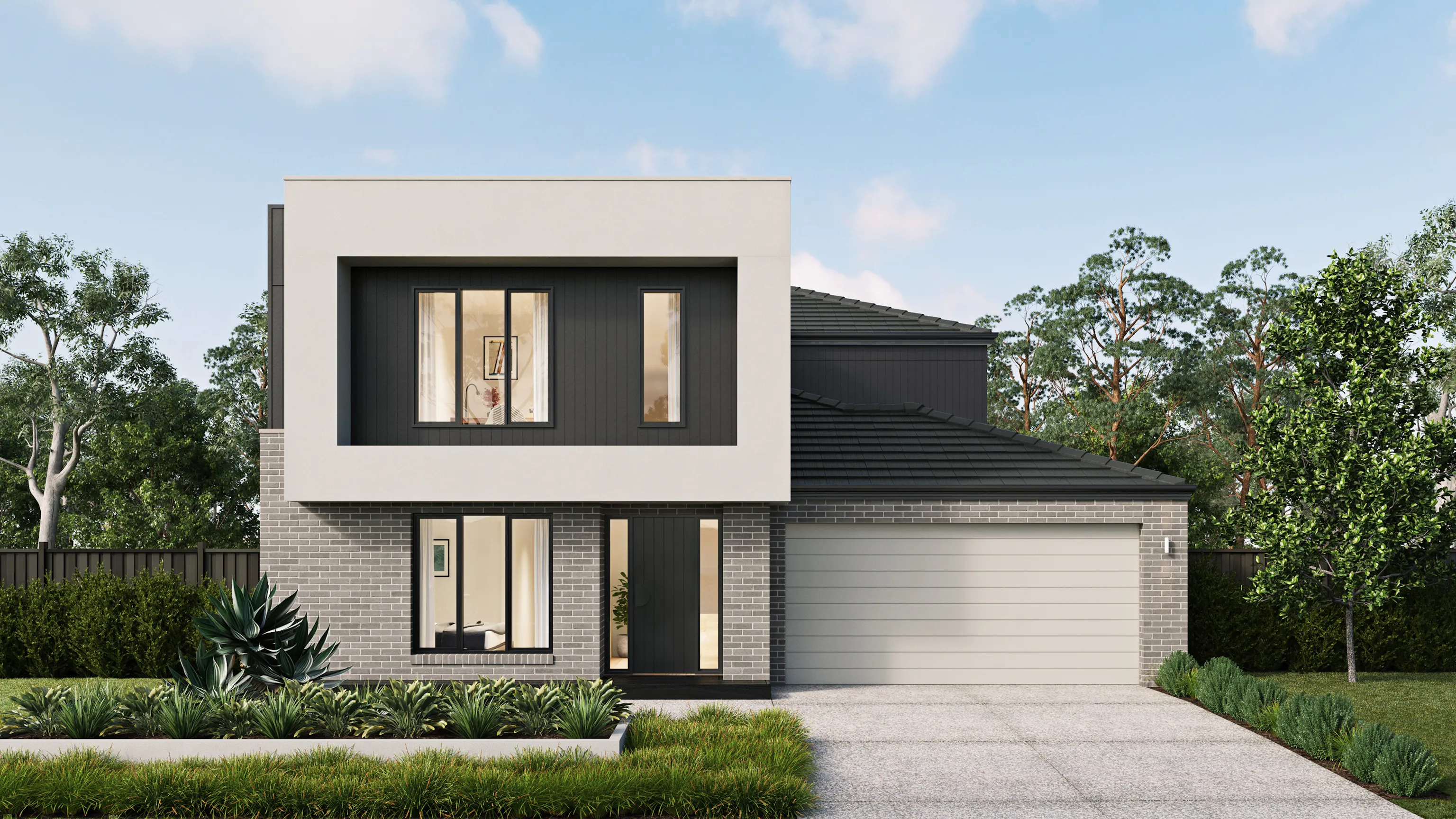 Modern facade