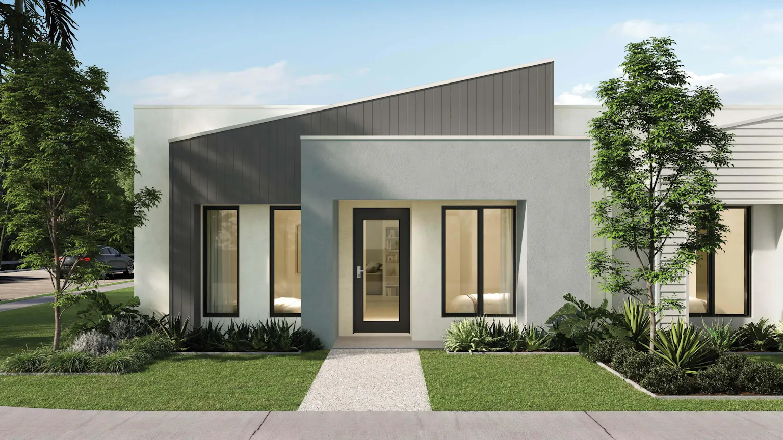 Ascent facade