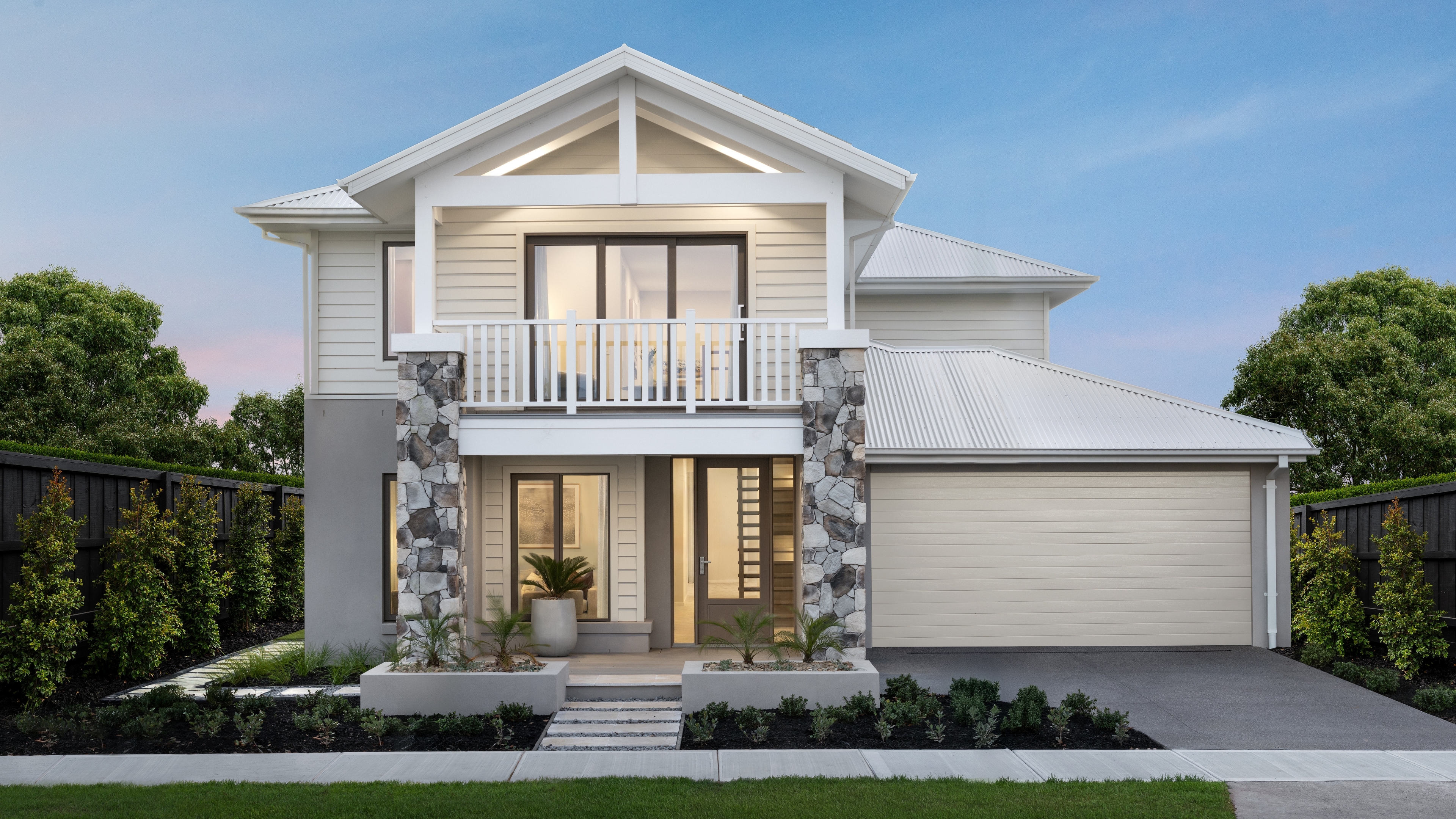 Duxton 39MK2 (Nordic facade) by Metricon at Aintree
