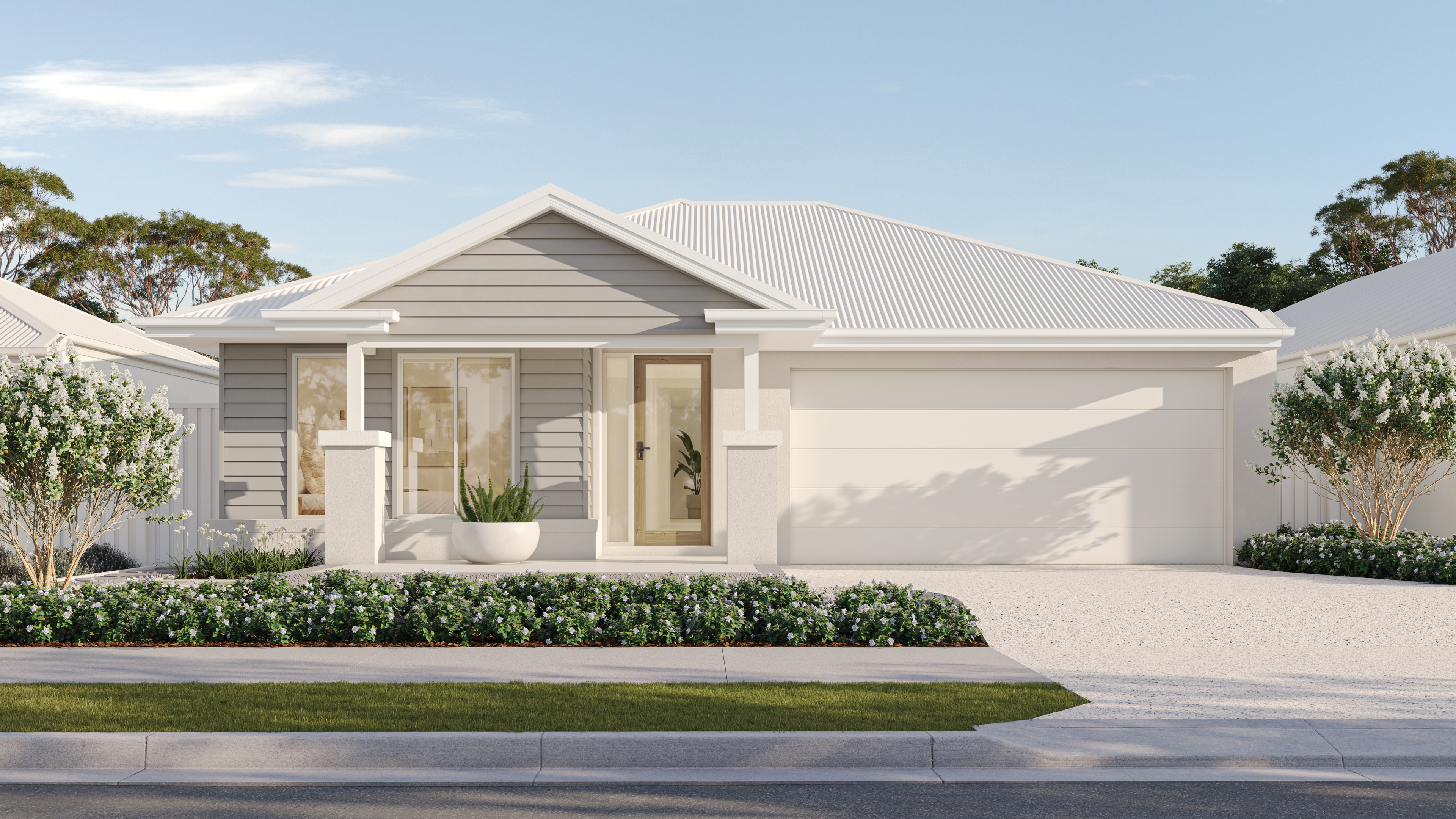 Kyton 24 (Bayshore facade) by Metricon at Gawler Belt