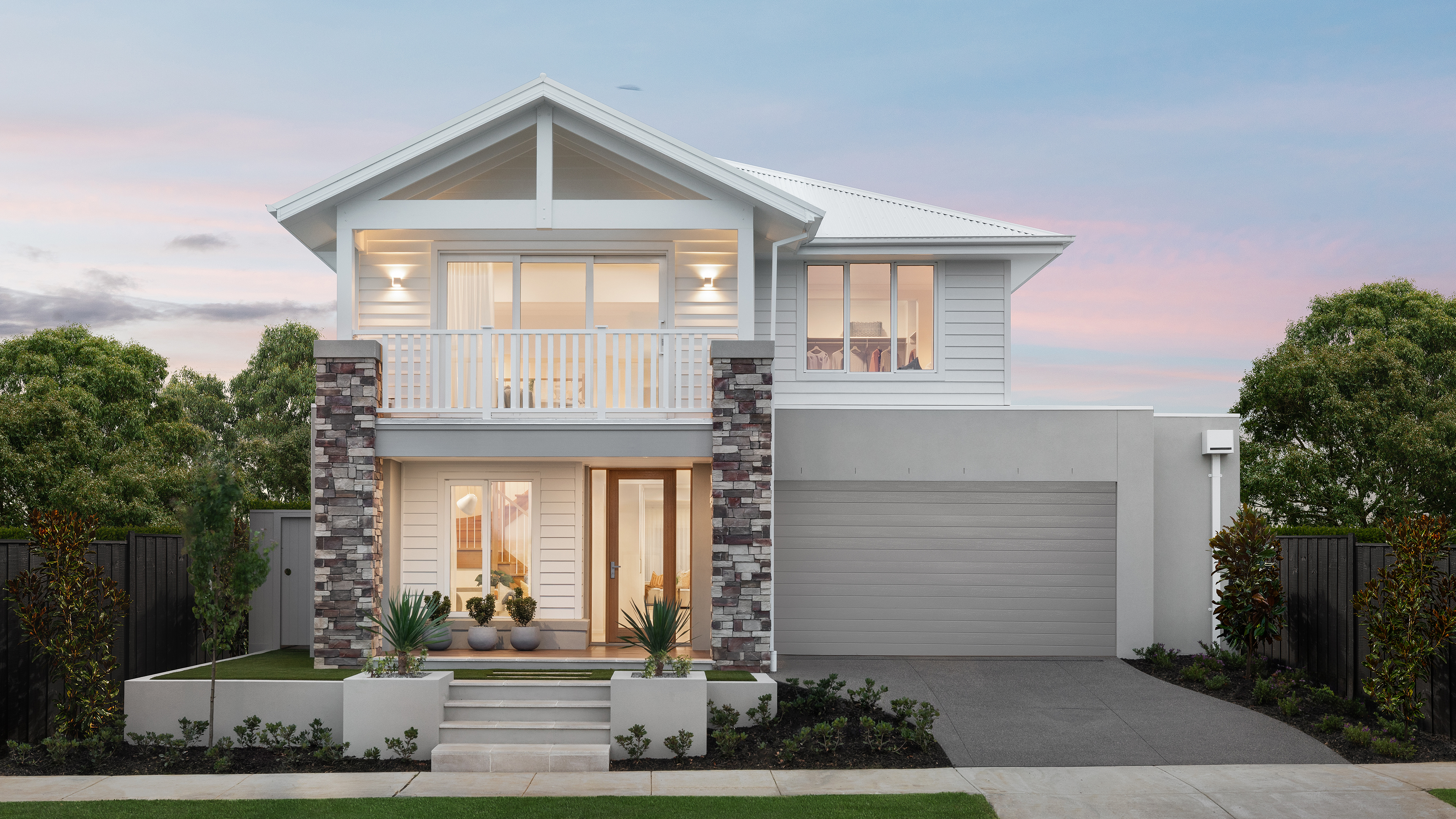 Marion 42 (Nordic facade) by Metricon at Armstrong Creek