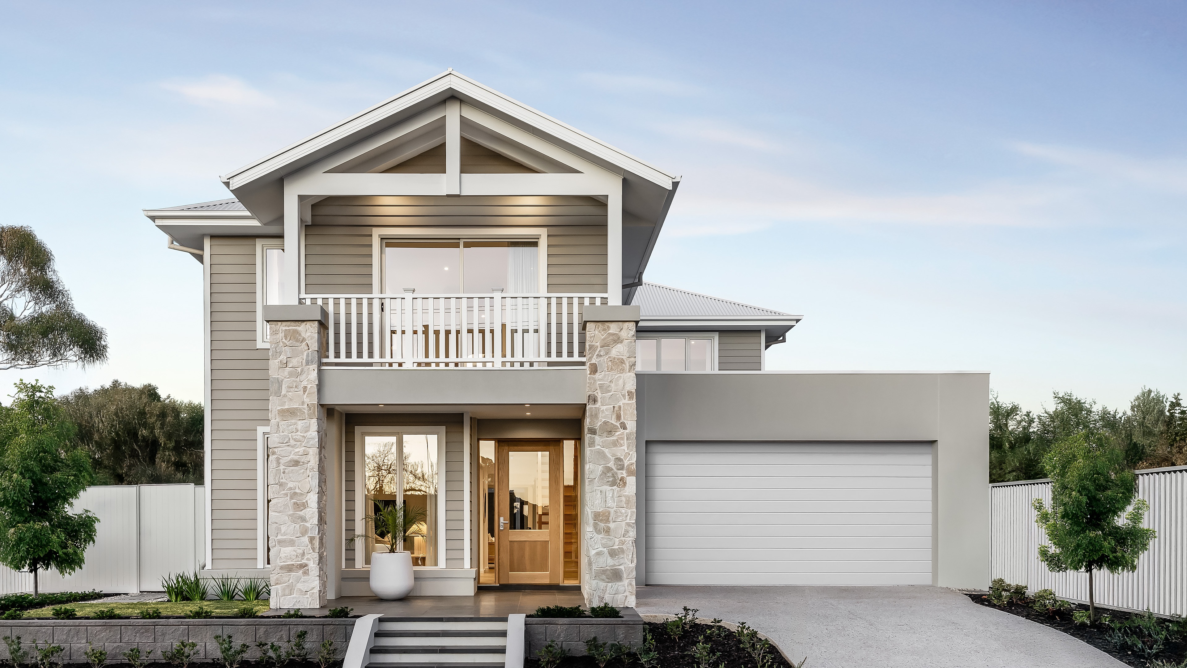 Merricks 42 (Nordic facade) by Metricon at Magill