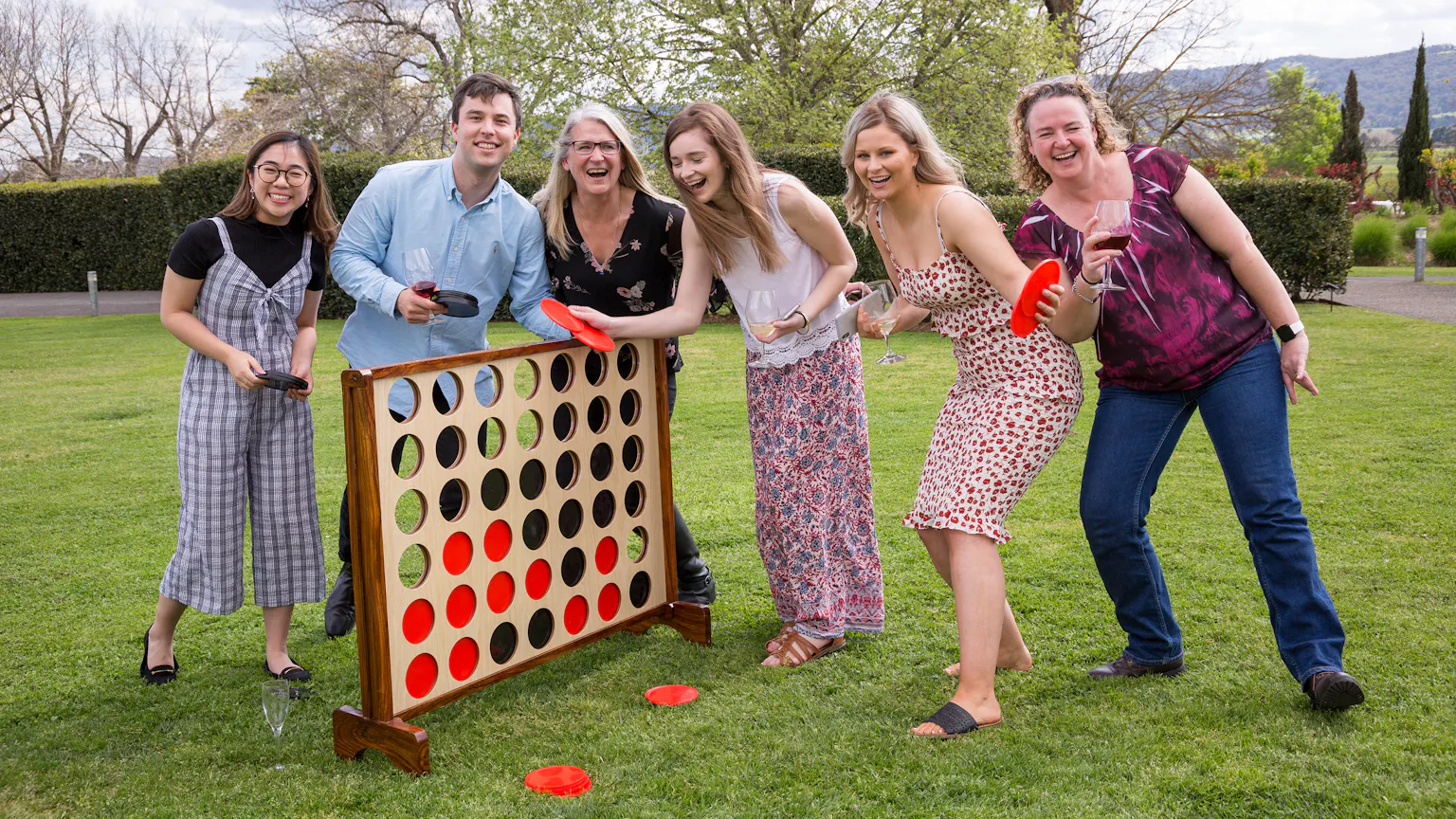 Our Support Services teams, together, celebrated a wonderful year of achievements at the beautiful Yering Station Winery.  A relaxing time was had by all enjoying lawn games and an exquisite 3 course meal and wine.
