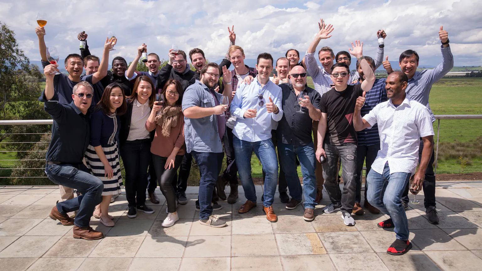 Our Support Services teams, together, celebrated a wonderful year of achievements at the beautiful Yering Station Winery.  A relaxing time was had by all enjoying lawn games and an exquisite 3 course meal and wine.