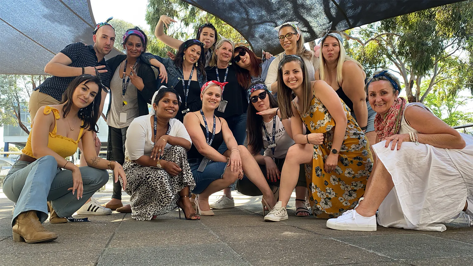 In collaboration with Canteen, our people across Australia have been putting the ‘fun’ in fundraising for National Bandanna Day.