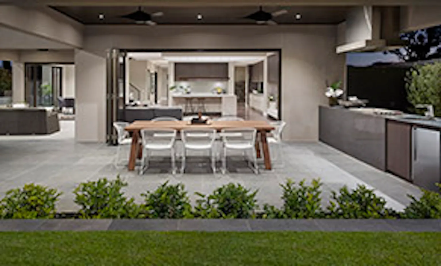 Adding an outdoor room for summer BBQs and entertaining.