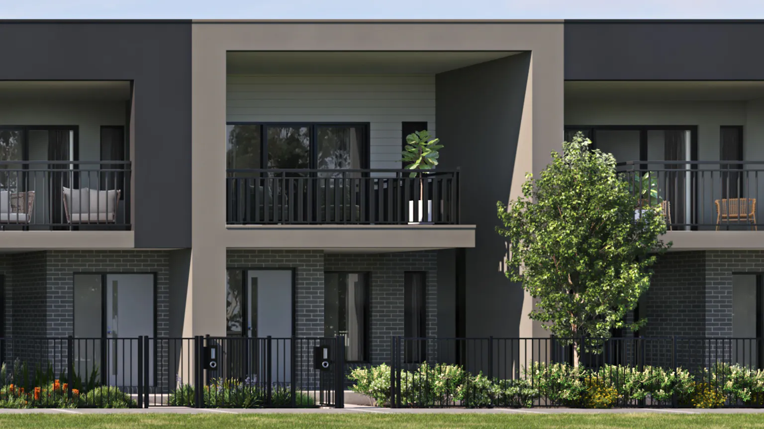 Contemporary facade